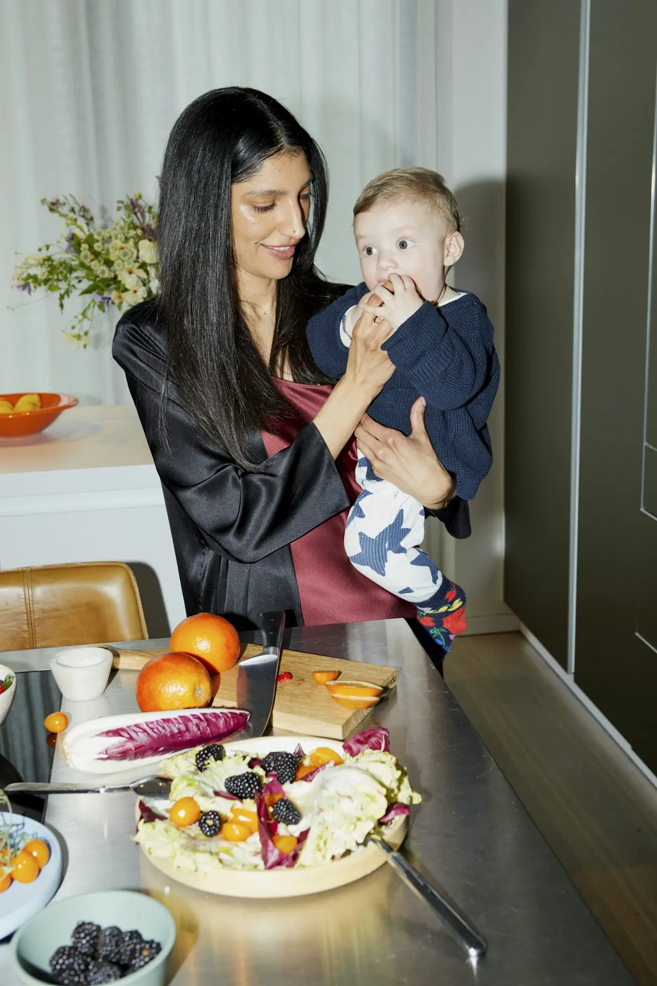 A family moment at home